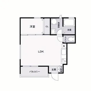 アリビア太寺【1階】の間取り