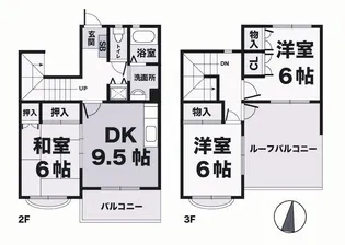 アグロス【2階】の間取り