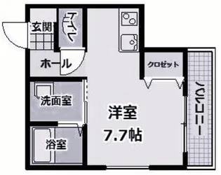 エターナルシー舞子台【2階】の間取り