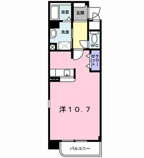 プラシード・和坂【2階】の間取り