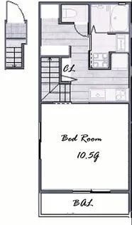 Kパラッツォ垂水泉が丘【2階】の間取り
