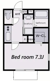 スヴニール【2階】の間取り