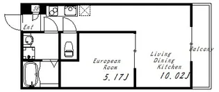 プレジール志筑【3階】の間取り