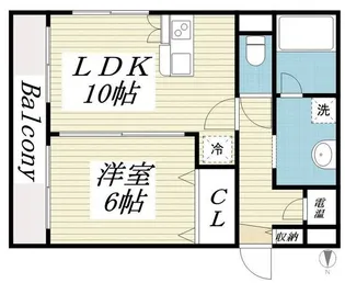 ラ・パルフェ・ド・ファシリテ【2階】の間取り