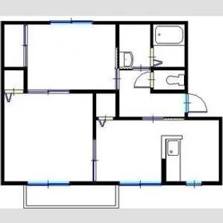 ハートフルハイツ【2階】の間取り
