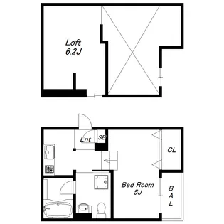 Celeste垂水山手【2階】の間取り