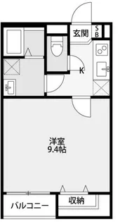 ロワジール硯町【1階】の間取り