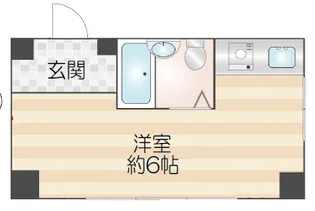 ラムール西明石【5階】の間取り