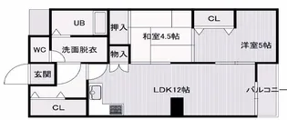 ロイヤルハイツ太寺【3階】の間取り