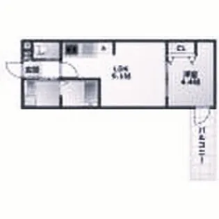 ALEGRIA垂水【3階】の間取り