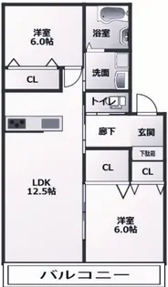 シャーメゾン大久保南【3階】の間取り