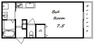 シェモア関守【2階】の間取り