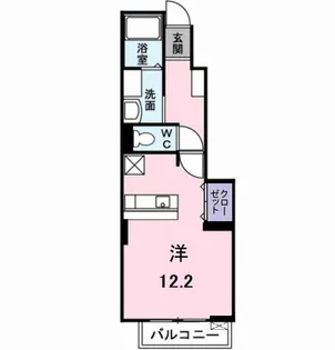 メゾネット・アンジュ弐番館【1階】の間取り