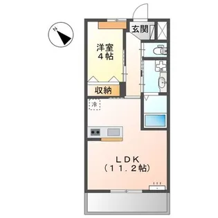 レジェンドヒルズ【1階】の間取り