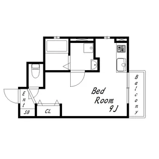 日向ハウス【2階】の間取り