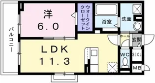 プレミアスペースⅡ【1階】の間取り
