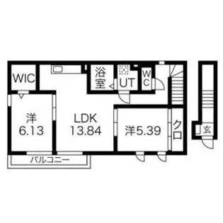 シャルムコート大久保【2階】の間取り
