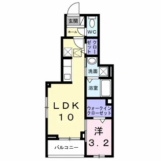サンフラワー【1階】の間取り
