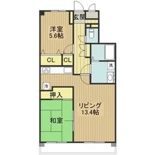 ベルトピア西明石III【2階】の間取り