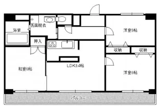プレステージ明石大久保Ⅳ【7階】の間取り