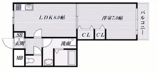 メゾン・ド・レガート【2階】の間取り