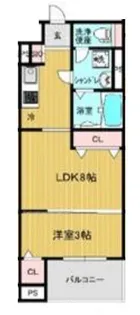 リアライズ垂水II【3階】の間取り