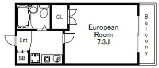 ルミエール明石【7階】の間取り