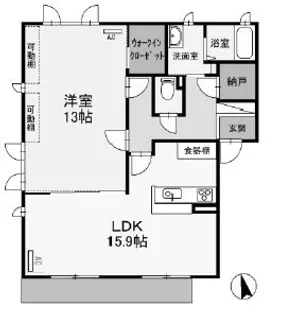 GRANCEED寿【1階】の間取り