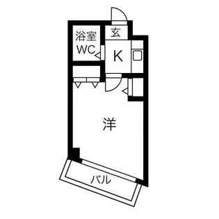 大手ビル【5階】の間取り
