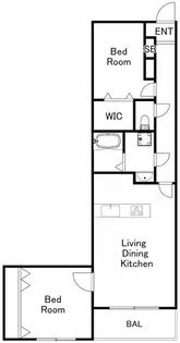 TIDE style Hayashizaki【2階】の間取り