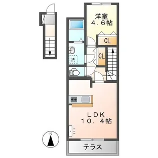 レジーナ【2階】の間取り
