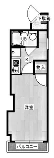 ポコアポコ明石本町メゾン【2階】の間取り