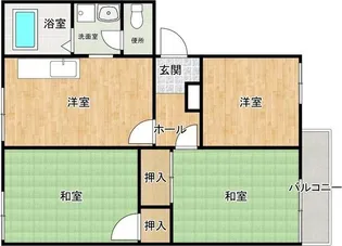 カーサK2【2階】の間取り