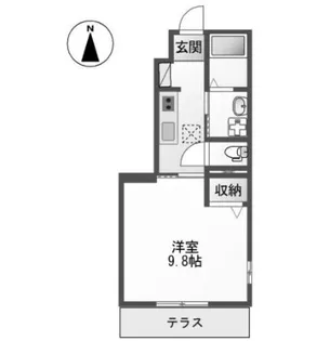 ノーチェ【1階】の間取り