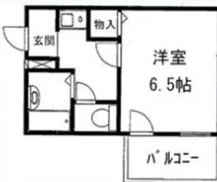 シーサイドマンション【5階】の間取り