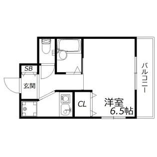 YKハイツ星陵台【2階】の間取り