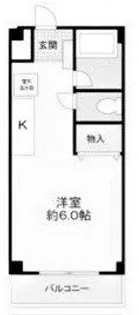 ソシオハイツ【3階】の間取り