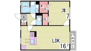 グレイスハイム【2階】の間取り