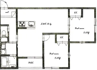 プライム神戸垂水【2階】の間取り