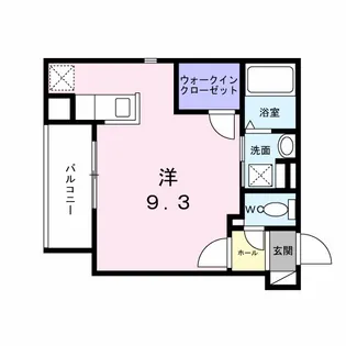 ヒカルサ明石南王子【2階】の間取り