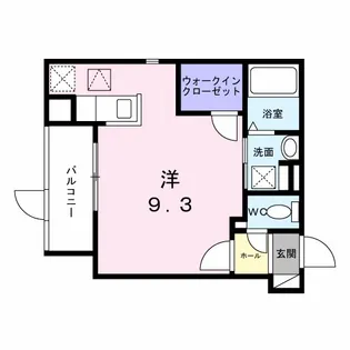 ヒカルサ明石南王子【1階】の間取り
