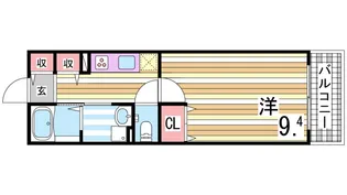 舞子台壱番館【1階】の間取り