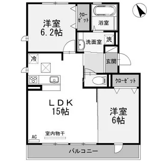 ステラコートIII【1階】の間取り