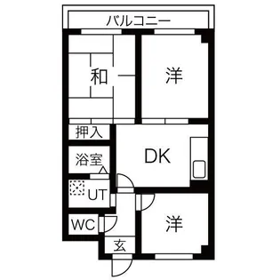 ロイヤルハセガワⅡ【4階】の間取り