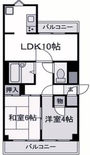 LOCOHOUSE 小久保【3階】の間取り