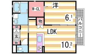 グランドメゾンJIN【2階】の間取り