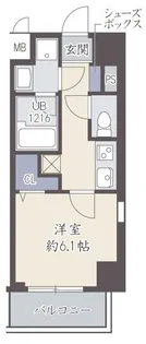 Le Lien Itayado【4階】の間取り