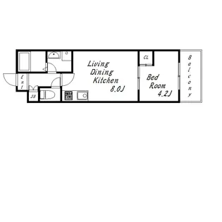 クラブメゾン明石樽屋町【5階】の間取り