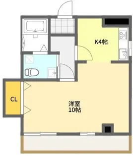 メゾン土山【2階】の間取り