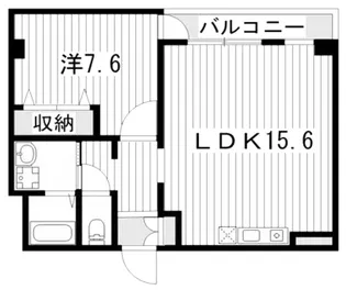 アバントコート明石【3階】の間取り